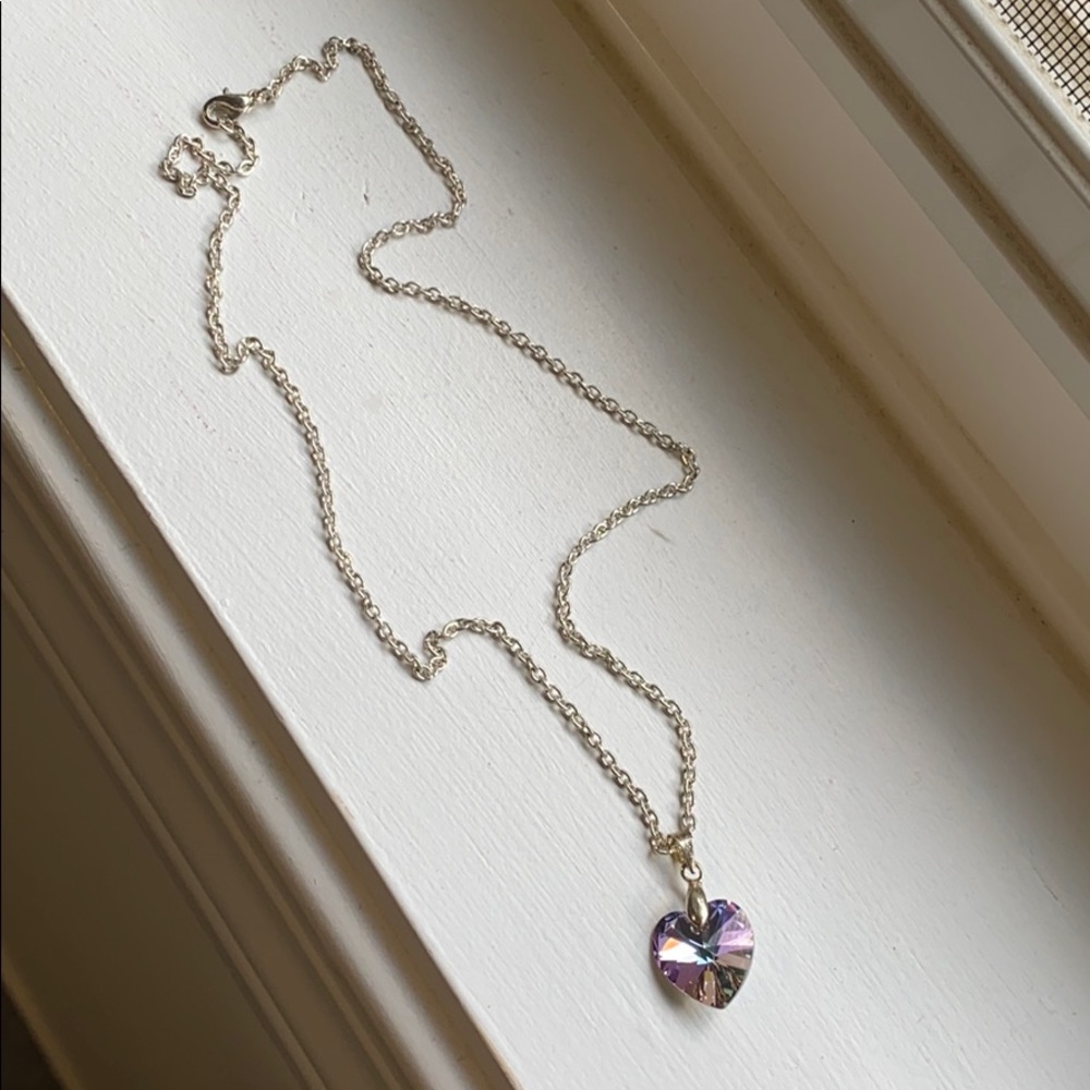 Swarovski heart ❤️ necklace